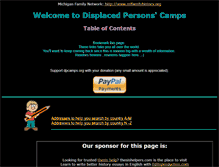 Tablet Screenshot of dpcamps.org